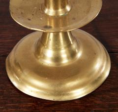 A Near Pair of 17th c English Brass Candlesticks - 4480938