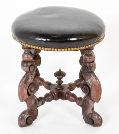 A Near Pair of Flemish Jacobean Stools - 3265197