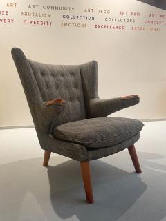 A P Stolen Pair of Hans Wegner AP 19 Papa Bear Armchairs for A P Stolen - 2538818