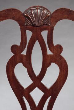 A PAIR OF CHIPPENDALE CHAIRS - 4455802