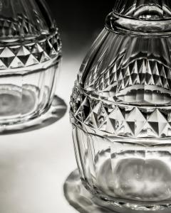 A PAIR OF CUT GEORGIAN DECANTERS - 3793716