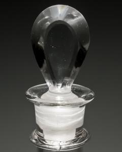 A PAIR OF DECANTERS OF NAUTICAL INTEREST WITH FIVE MATCHING GLASSES - 4340899