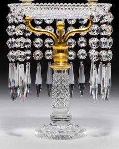 A PAIR OF DIAMOND CUT REGENCY TRAY LIGHTS - 4424951