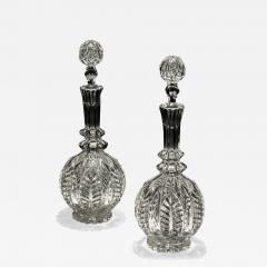 A PAIR OF ELABORATE VICTORIAN DECANTERS - 3796549