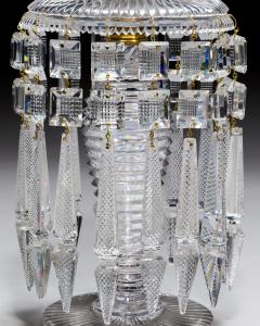 A PAIR OF ELABORATELY CUT REGENCY LUSTRES - 4461748