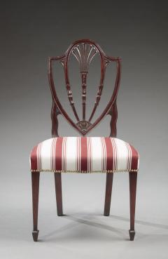 A PAIR OF ELIZA JUMEL S FEDERAL HEPPLEWHITE SIDE CHAIRS - 4696438
