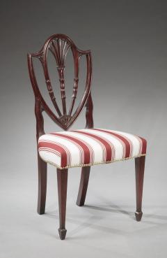 A PAIR OF ELIZA JUMEL S FEDERAL HEPPLEWHITE SIDE CHAIRS - 4696439