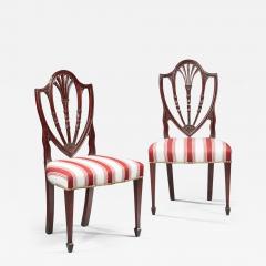 A PAIR OF ELIZA JUMEL S FEDERAL HEPPLEWHITE SIDE CHAIRS - 4697426
