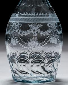 A PAIR OF ENGRAVED CONTINENTAL DECANTERS - 4399405