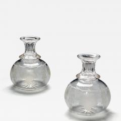 A PAIR OF ENGRAVED WATER CARAFES - 4344280