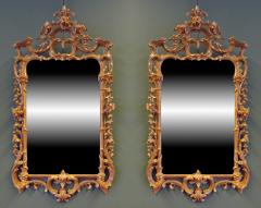 A PAIR OF GEORGE III GILTWOOD MIRRORS - 3558536