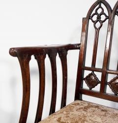 A PAIR OF GEORGE III MAHOGANY ARMCHAIRS - 3078250