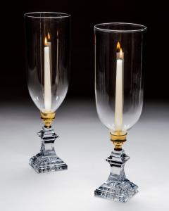 A PAIR OF GEORGE III STORM LIGHT CANDLESTICKS - 4250535