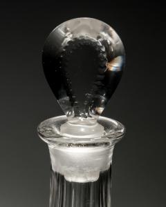 A PAIR OF GEORGIAN SLICE FLUTE SPIRIT DECANTERS - 3790923