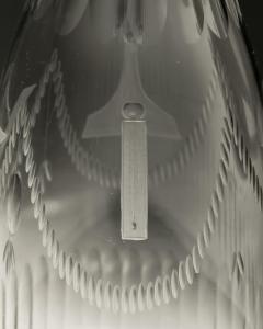 A PAIR OF MASONIC TAPERED DECANTERS - 3787785