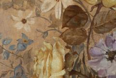 A PAIR OF MID 19TH CENTURY FRENCH TAPESTRY CARTOON FRAGMENTS - 4817423