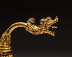 A PAIR OF ORNATE REGENCY CANDELABRA - 4513156