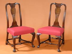 A PAIR OF QUEEN ANNE SIDE CHAIRS - 3060616