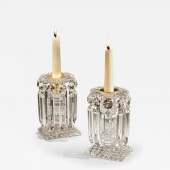 A PAIR OF RECTANGULAR BASE REGENCY LUSTRES - 3799865