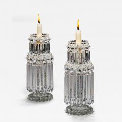 A PAIR OF REGENCY DOUBLE TIER LUSTRES - 4583603
