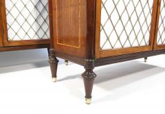 A PAIR OF REGENCY ROSEWOOD CABINETS - 3078284