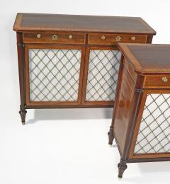 A PAIR OF REGENCY ROSEWOOD CABINETS - 3078288