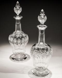 A PAIR OF UNUSUAL VICTORIAN SPIRIT DECANTERS - 3793017