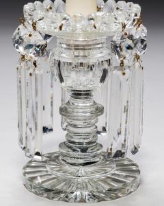 A PAIR OF WILLIAM IV CUT GLASS LUSTRES - 4513190