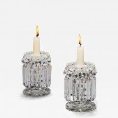 A PAIR OF WILLIAM IV CUT GLASS LUSTRES - 4513747