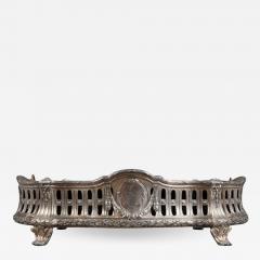 A PERUVIAN SILVERED BRONZE TABLE CENTERPIECE BY GALERIA ARTISTICA - 3560136