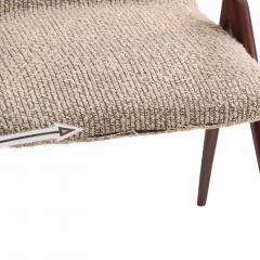 A Pair Italian Armchairs attributed to Luigi Vetti C 1960  - 4530249