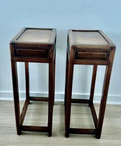 A Pair Of Antique Chinese Side Tables - 4309011