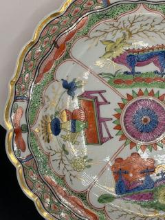 A Pair Of Worcester Dragons in Compartments Porcelain Dishes - 4715656