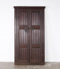 A Pair of 16th c Carved Tudor Doors - 4544692
