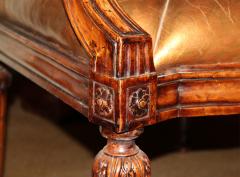 A Pair of 18th Century Italian Louis XVI Walnut Armchairs - 3298774