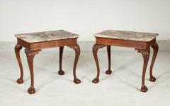 A Pair of 18th c George II Marble Top Consoles - 3725028