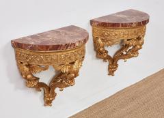 A Pair of 18th c Italian Consoles - 4380237