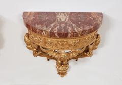 A Pair of 18th c Italian Consoles - 4380242