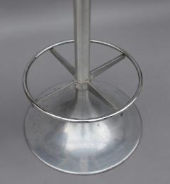 A Pair of 1960 s Aluminum Bar Stools - 1377189