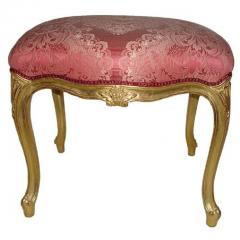 A Pair of 19th Century English Giltwood Stools - 3555043
