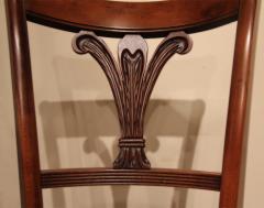 A Pair of 19th Century English Regency Cherry Wood Side Chairs - 3208969