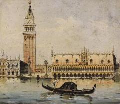 A Pair of 19th Century Grand Tour Venetian Polychrome and Parcel Gilt Blackamoor - 3656971