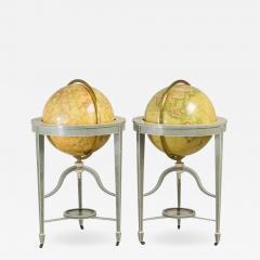 A Pair of 21 Contemporary Library Floor standing Globes - 2674854