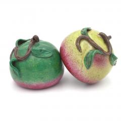 A Pair of Altar Fruit Republic Period China circa 1920 - 4017541