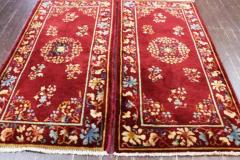 A Pair of Antique Art Deco Chinese Oriental Rug 2 x 310 Each - 3969094