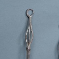 A Pair of Arts Crafts Steel Fire Utensils - 4188878