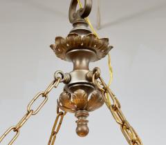 A Pair of Belle Epoque Bronze Hanging Lanterns - 4440365