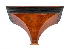A Pair of Burl Walnut Wall Brackets - 3287618
