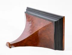 A Pair of Burl Walnut Wall Brackets - 3287620