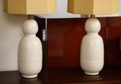 A Pair of Ceramic Gourd Lamps - 4510169